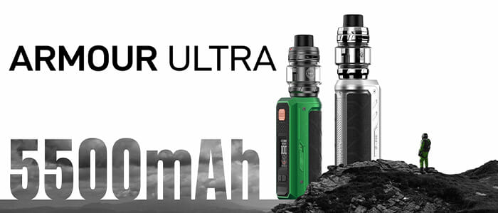 Vaporesso Armour Ultra - bannière de présentation
